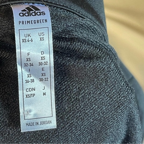 Adidas track jacket black and white - Size XS - Picture 10 of 15